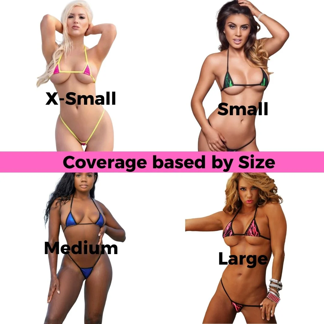 Euro - Solid Baby Pink or Neon Pink - White String - Image 7