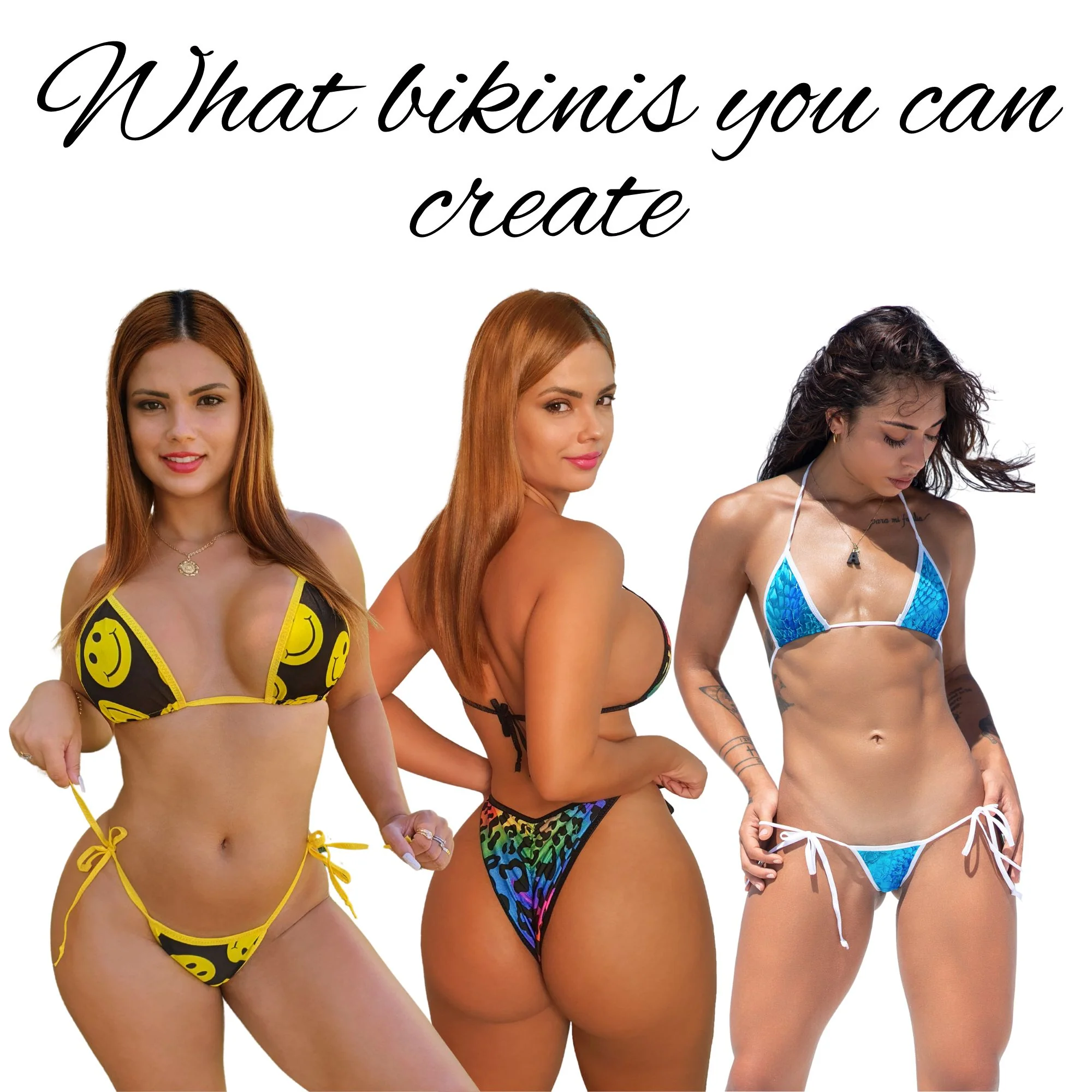 Micro Scrunch Butt Bikini Pattern PDF - Image 2